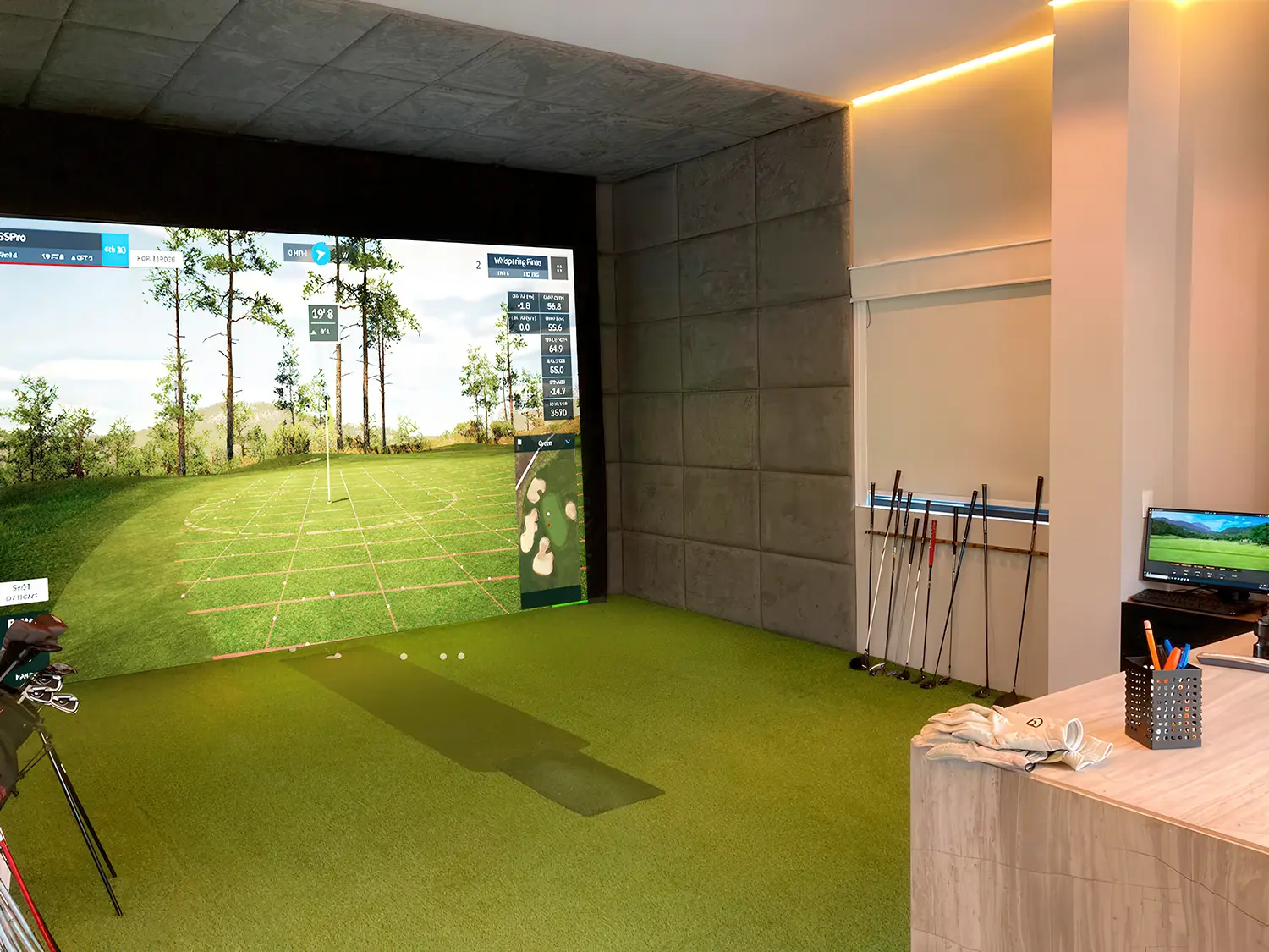 Simulador Golf 10